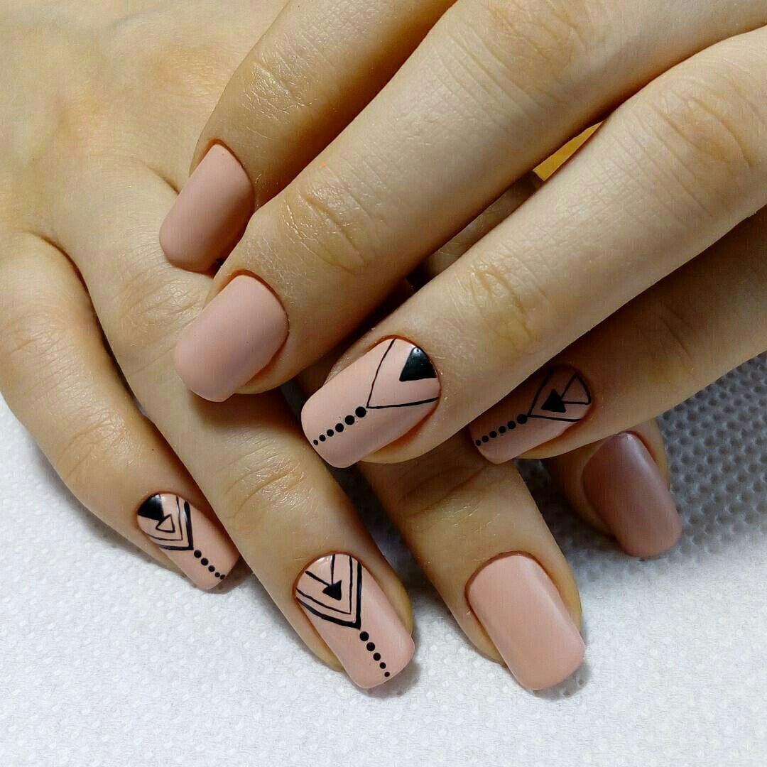 Дизайн Ногтей На Короткие Ногти Минимализм