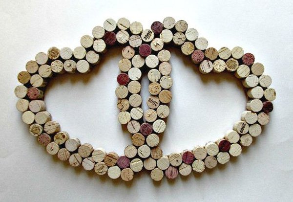 wine-cork-heart-wall-decor-two-intertwined-hearts-wedding-anniversary