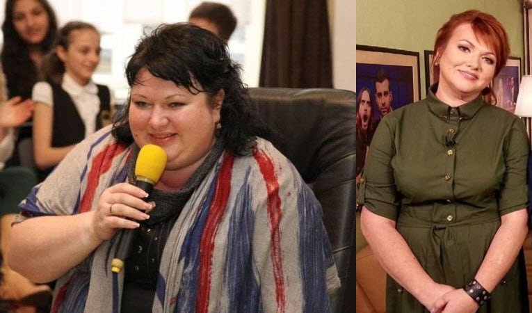 Ольга картункова фото до и после похудения и до похудения