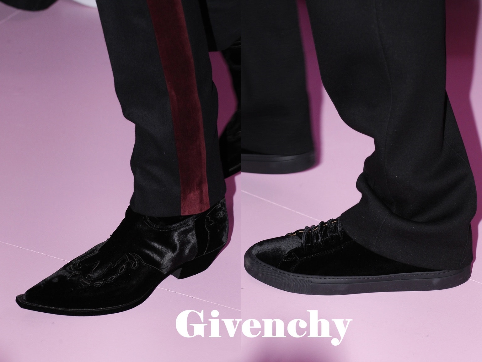 модные мужские туфли Givenchy