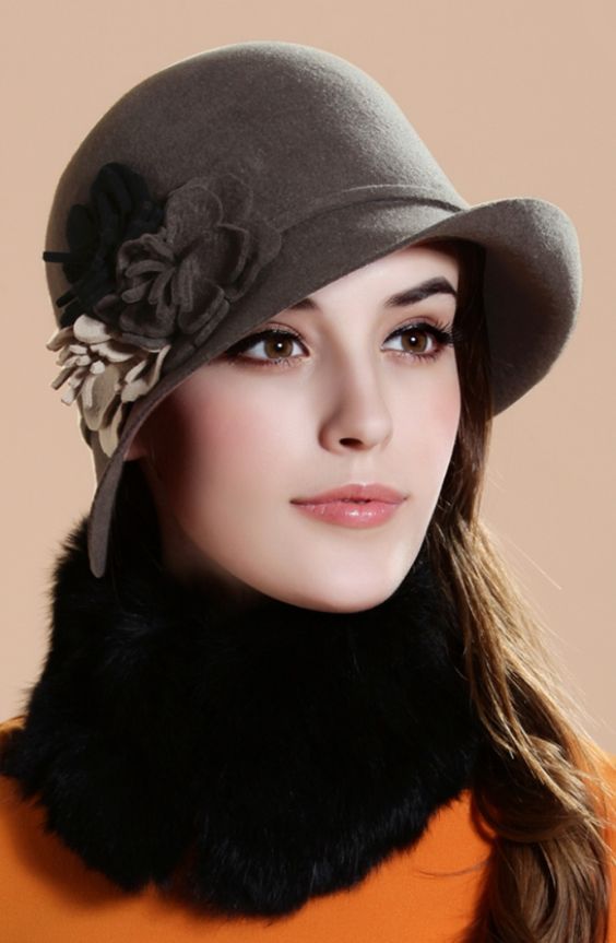 Женские шапки шляпы для осени
