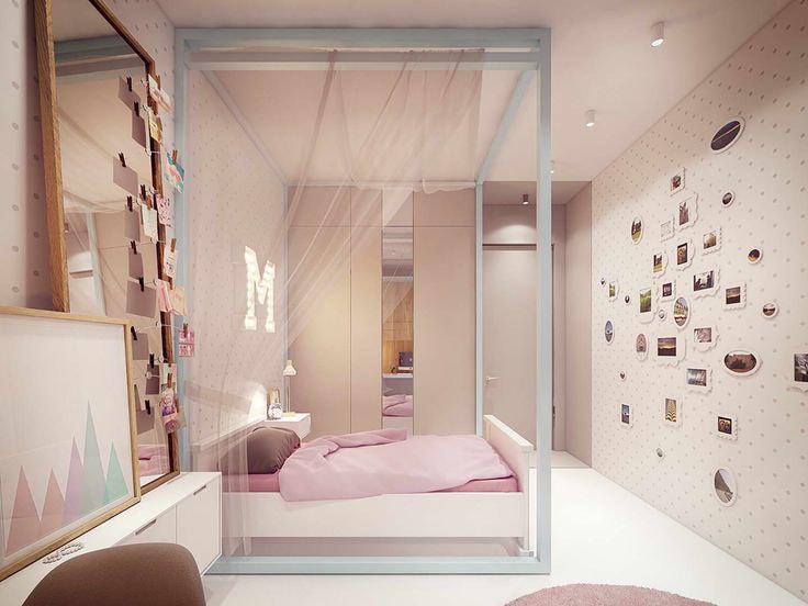 Дизайн комнаты для девочки-подростка