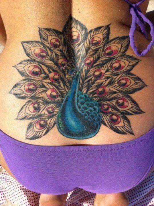 Татуировки женские красивые фото на пояснице