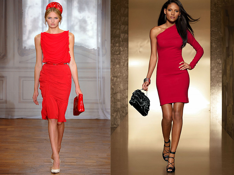 Идеи для красного платья