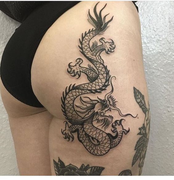 Популярные идеи и значения татуировки дракона