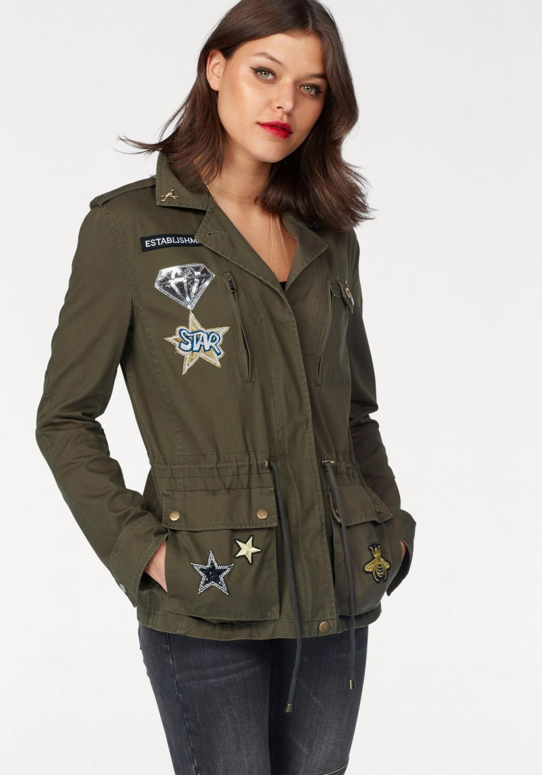 Куртка милитари женская Velvet