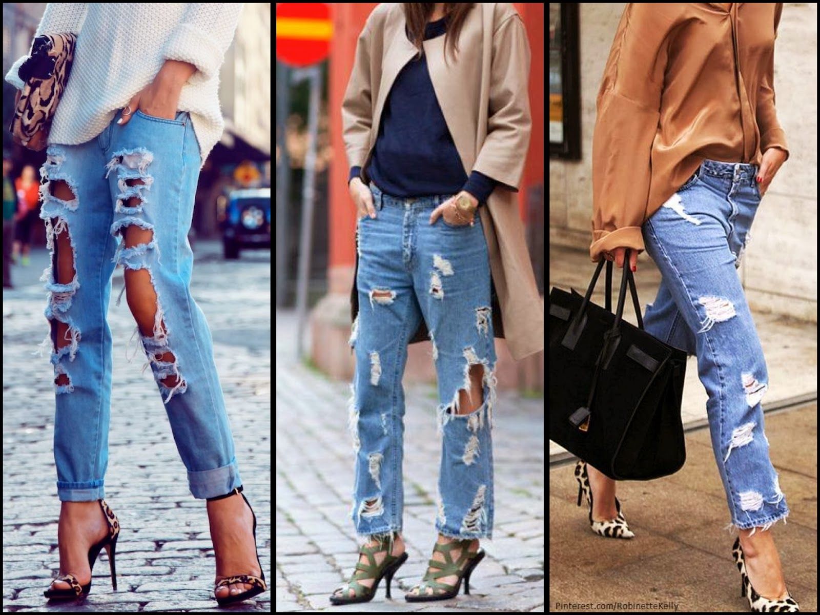 Ripped Jeans: Top Model.
