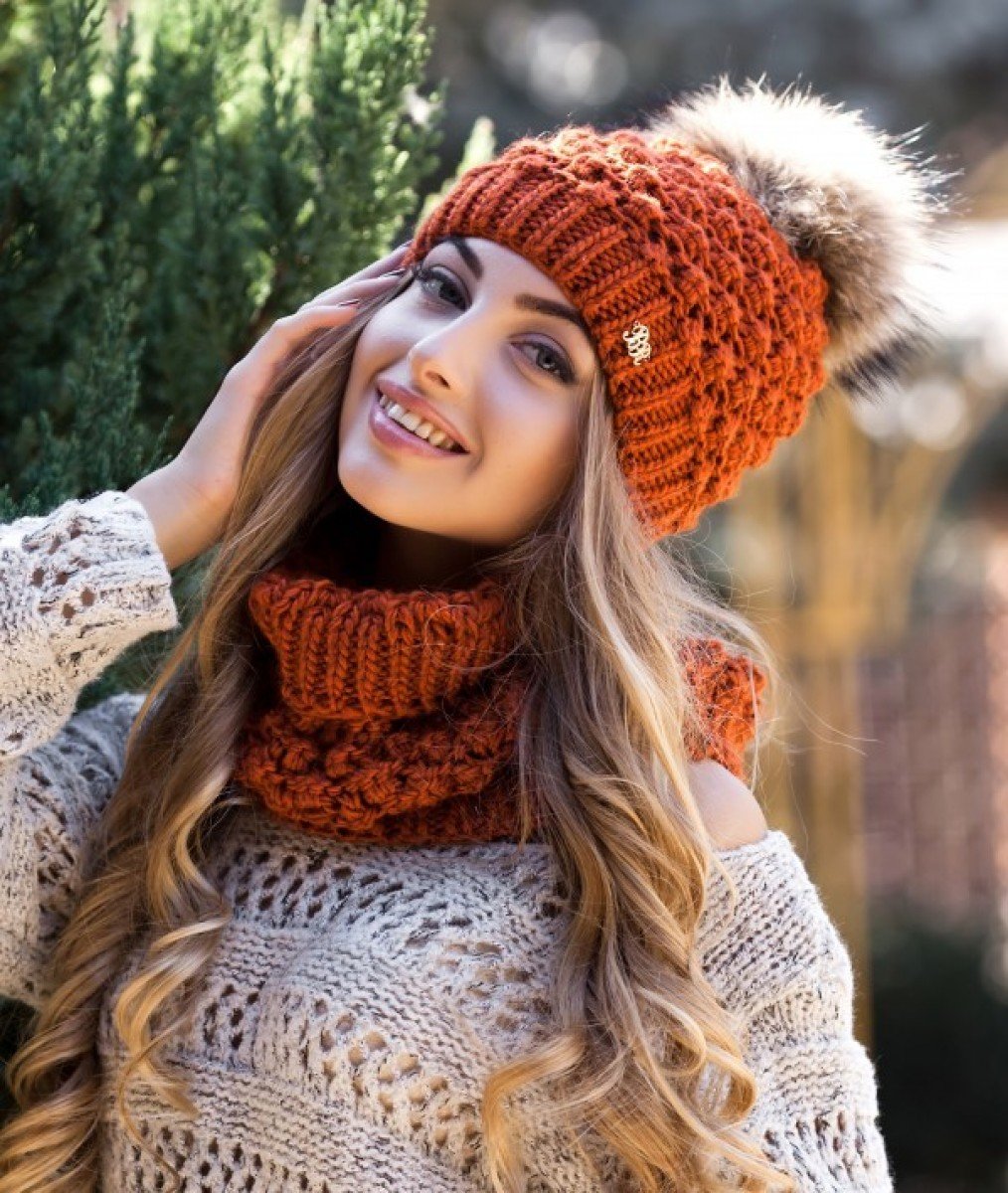 Вязание на зиму шапка
