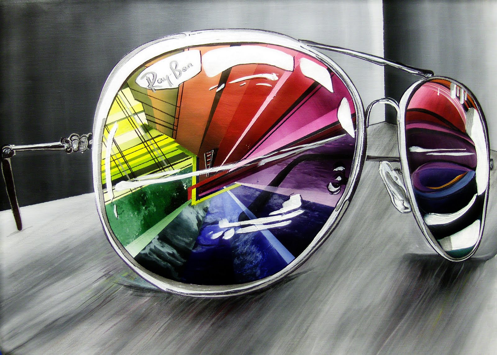 Отражение в очках