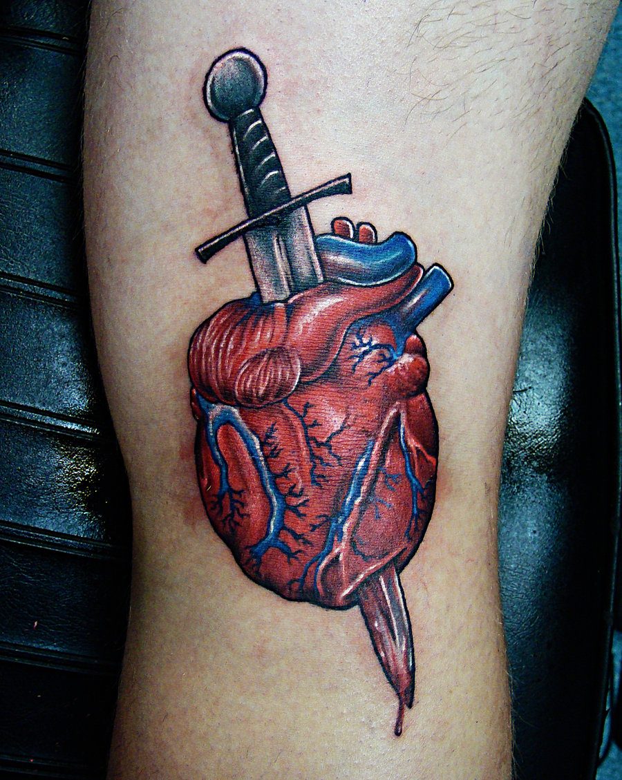 Татуировка сердце: сочетание романтики и глубокого смысла.