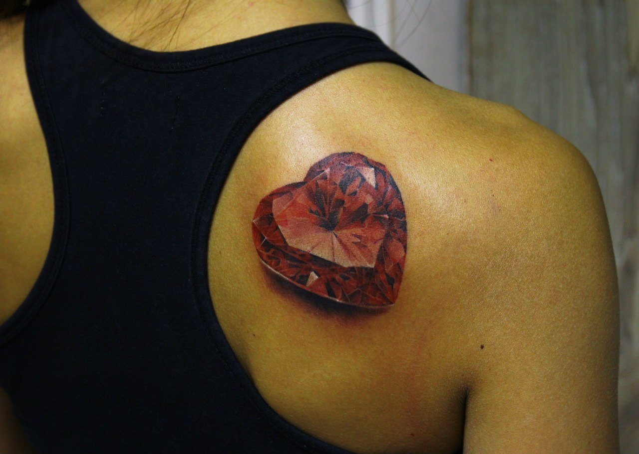 Татуировка сердце: сочетание романтики и глубокого смысла