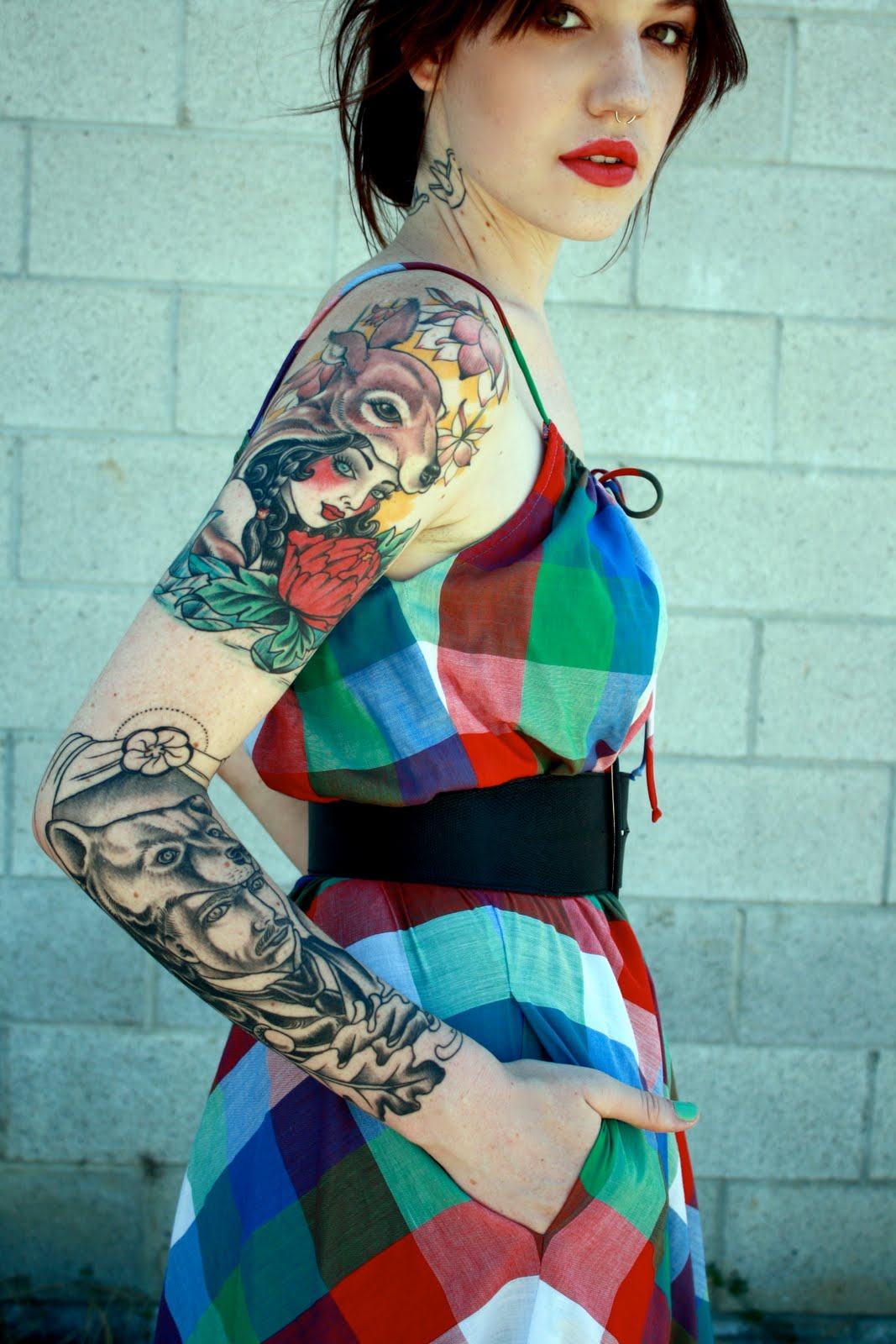 Цветное тату: потрясающая реалистичность и яркость красок
