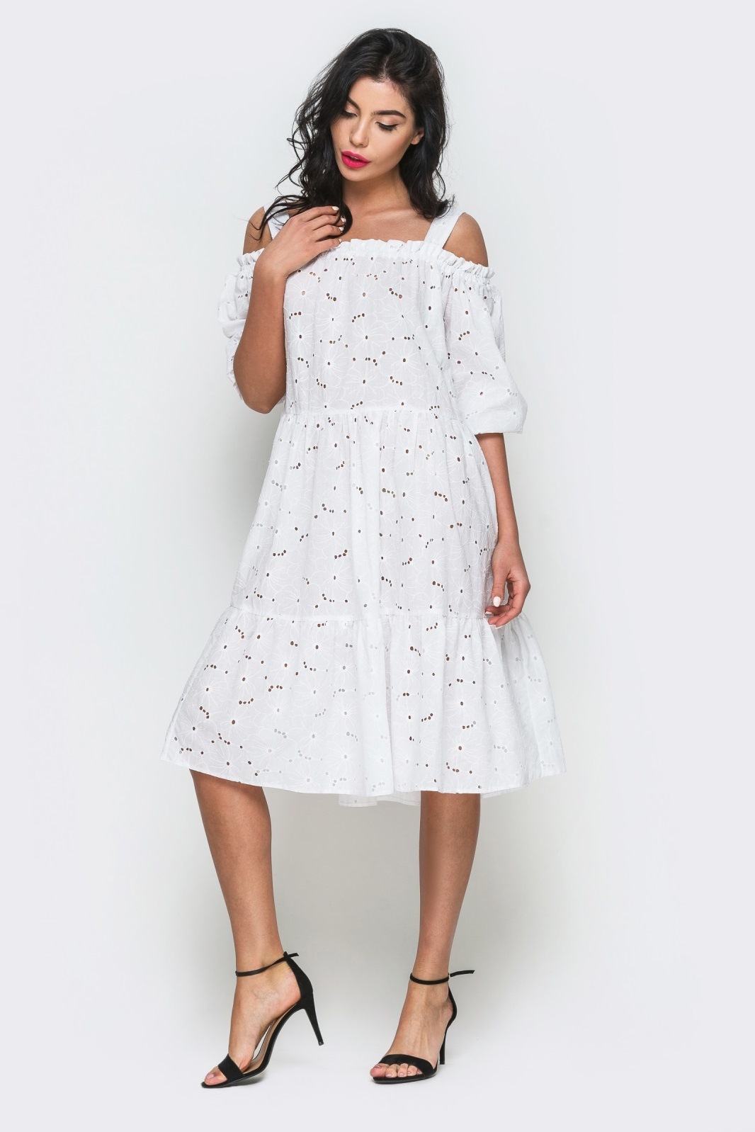 Летние белые платья: очарование и женственность белоснежных нарядов