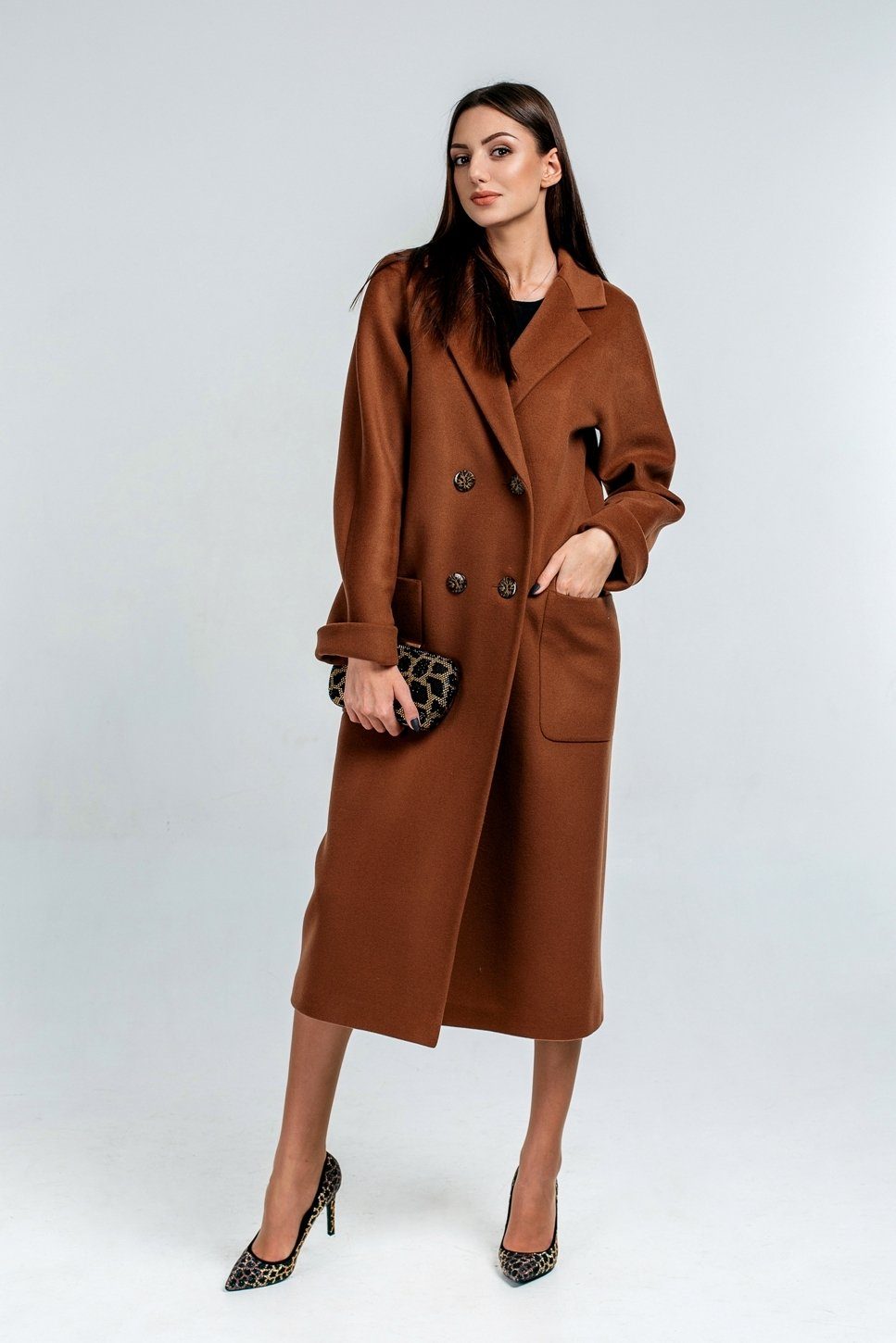 Классическое пальто женское осень