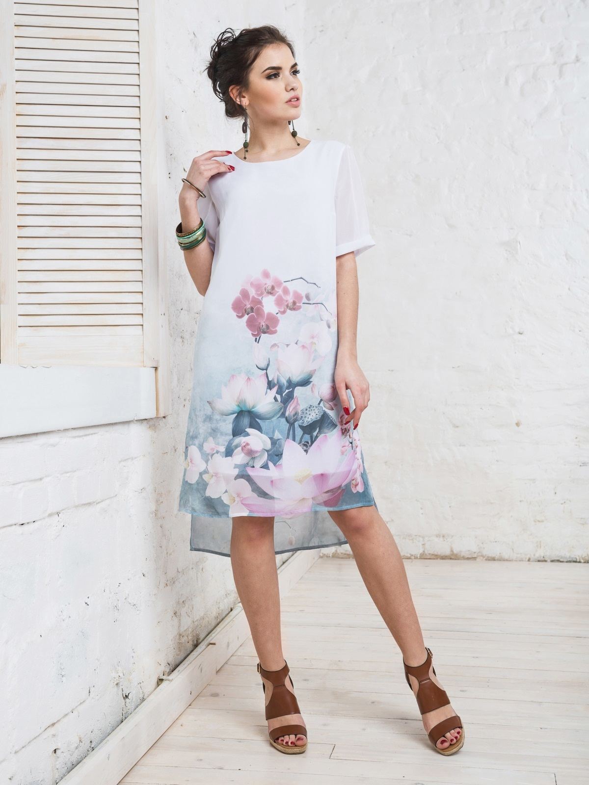 Модные шифоновые платья: 70 легких и воздушных образов