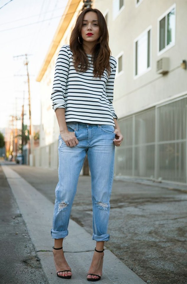 Женские джинсы с чем носить