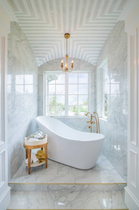 Романтичный настрой: манящая ванная в стиле прованс