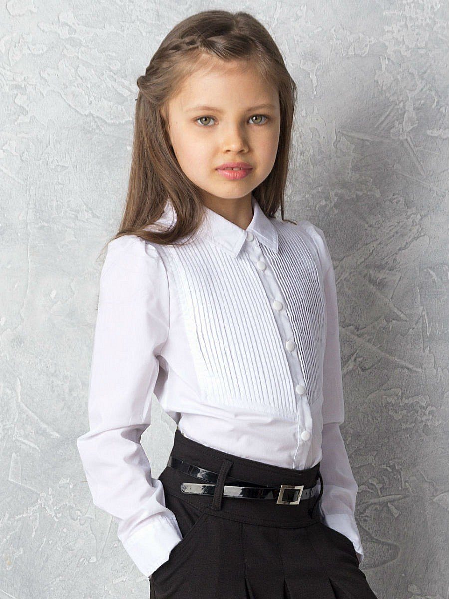 Школьные блузки: 70 модных фасонов и стильных образов для девочек