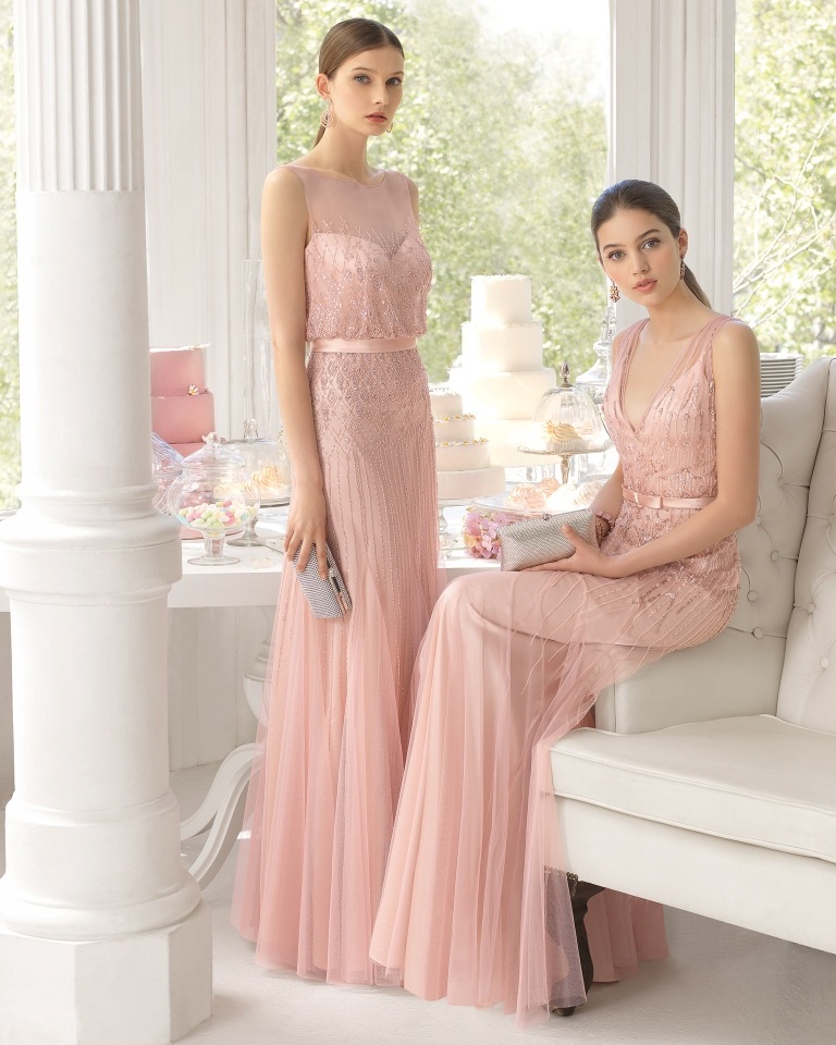 Sintético 199+ Tonos de rosa en vestidos 