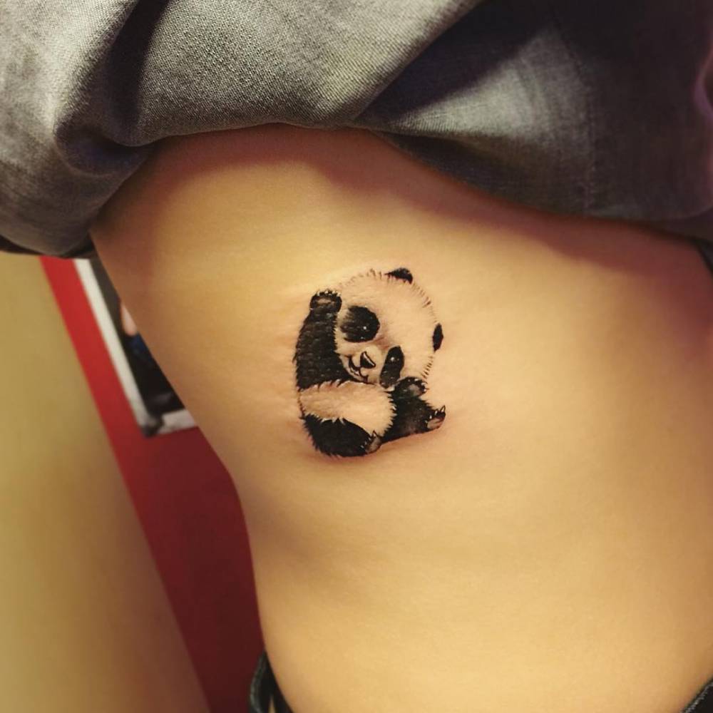 🐼Тату Панда:🐼 Значение для Девушек и Мужчин | TattooAssist
