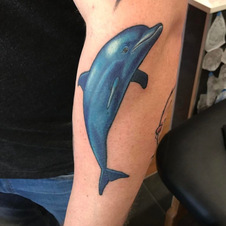 Dolphin tattoo hardcore