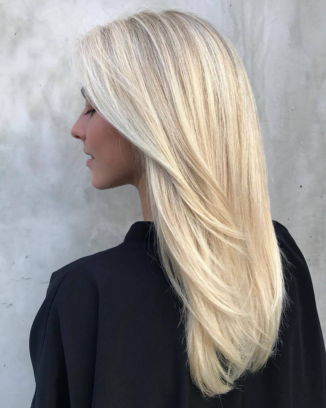 Роскошный платиновый блонд: ТОП-5 сияющих оттенков, советы по окрашиванию и уходу