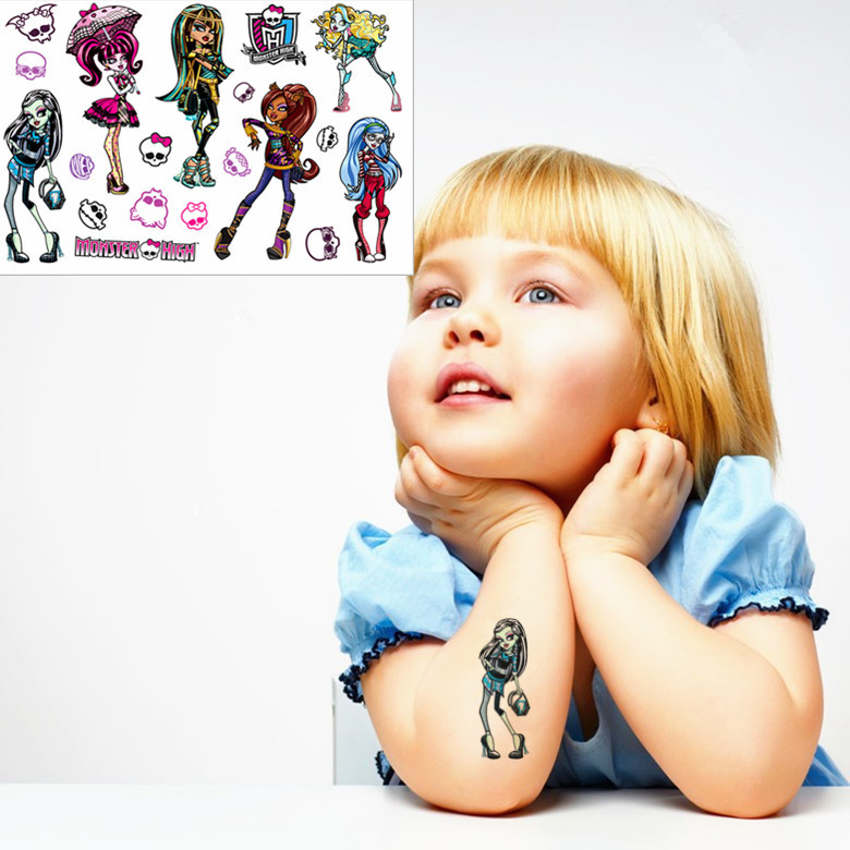 Детские татуировки: яркие примеры на фото, где купить и как сделать