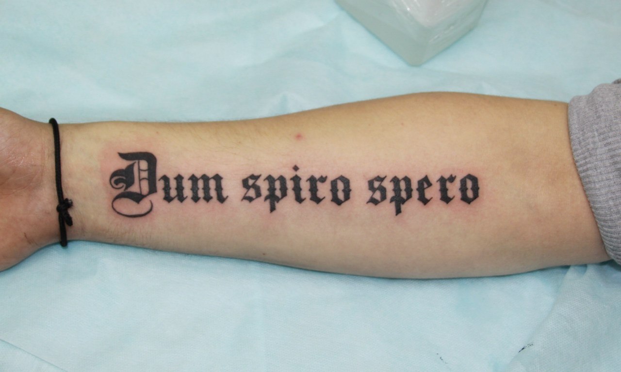 Татуировки на латыни: популярные надписи с переводом