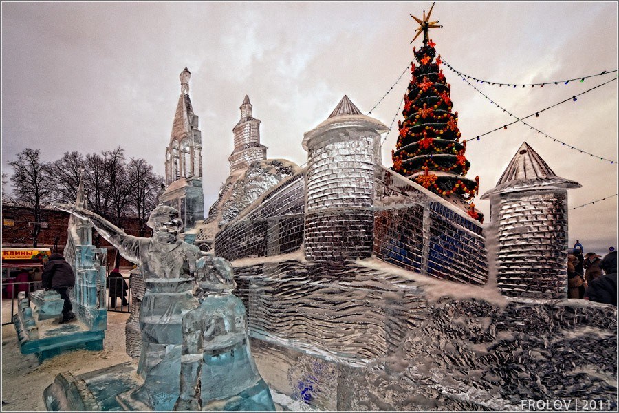 Интересный Новый год 2019 в славном городе Нижний Новгород