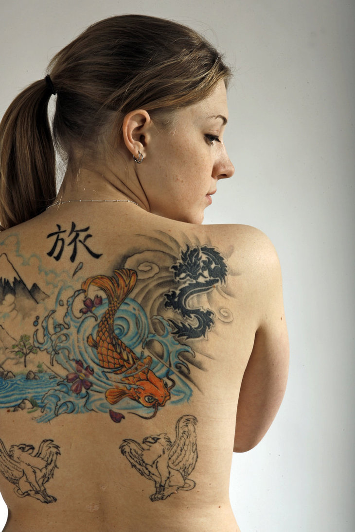 Эффектные японские тату: история, особенности, эскизы, значения