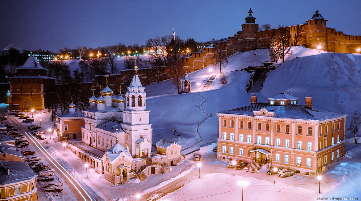Интересный Новый год 2019 в славном городе Нижний Новгород