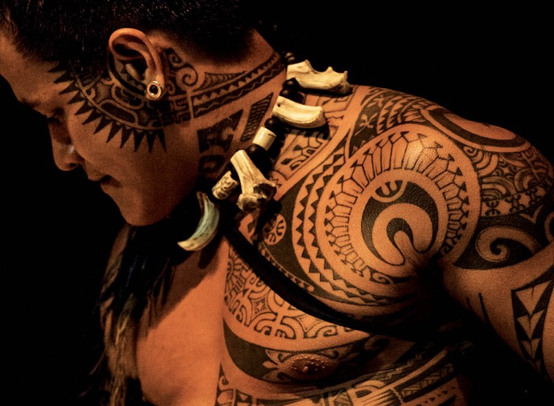 Тату Полинезия: мужские и женские варианты, эскизы и их значения