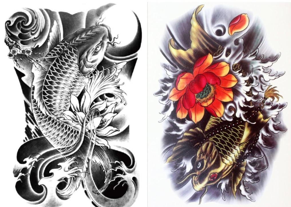 Značenja japanskih tetovaža | Zmijska tetovaža | Tiger Tiger | Tattoo Hawk i drugi.