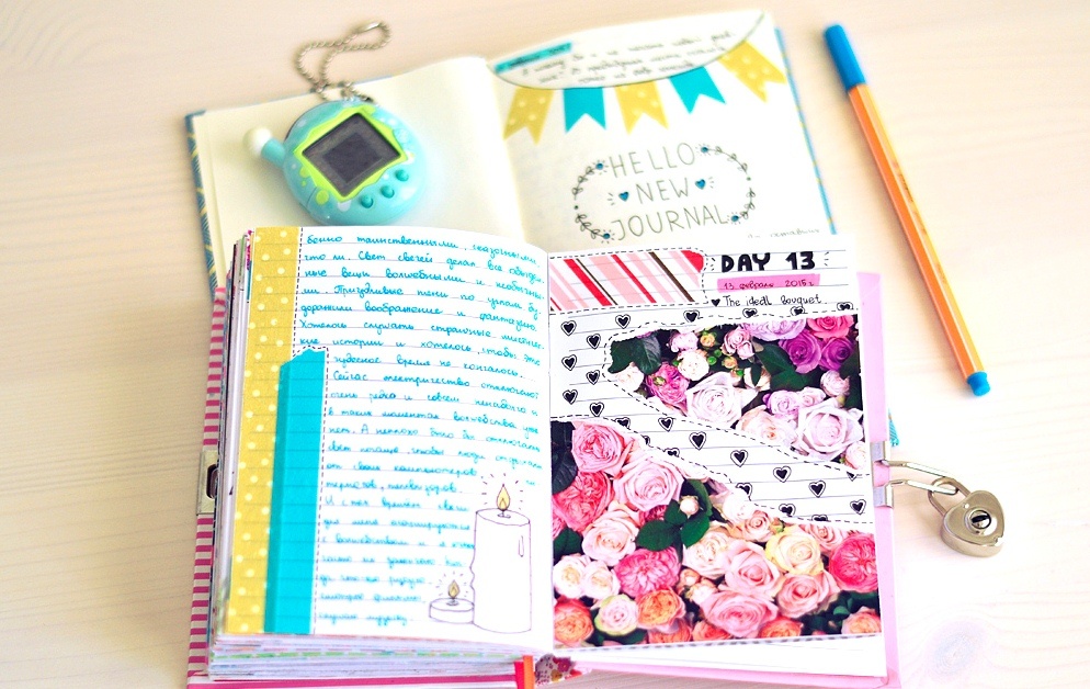 Идеи для личного дневника 2019: что писать и как украсить своими руками