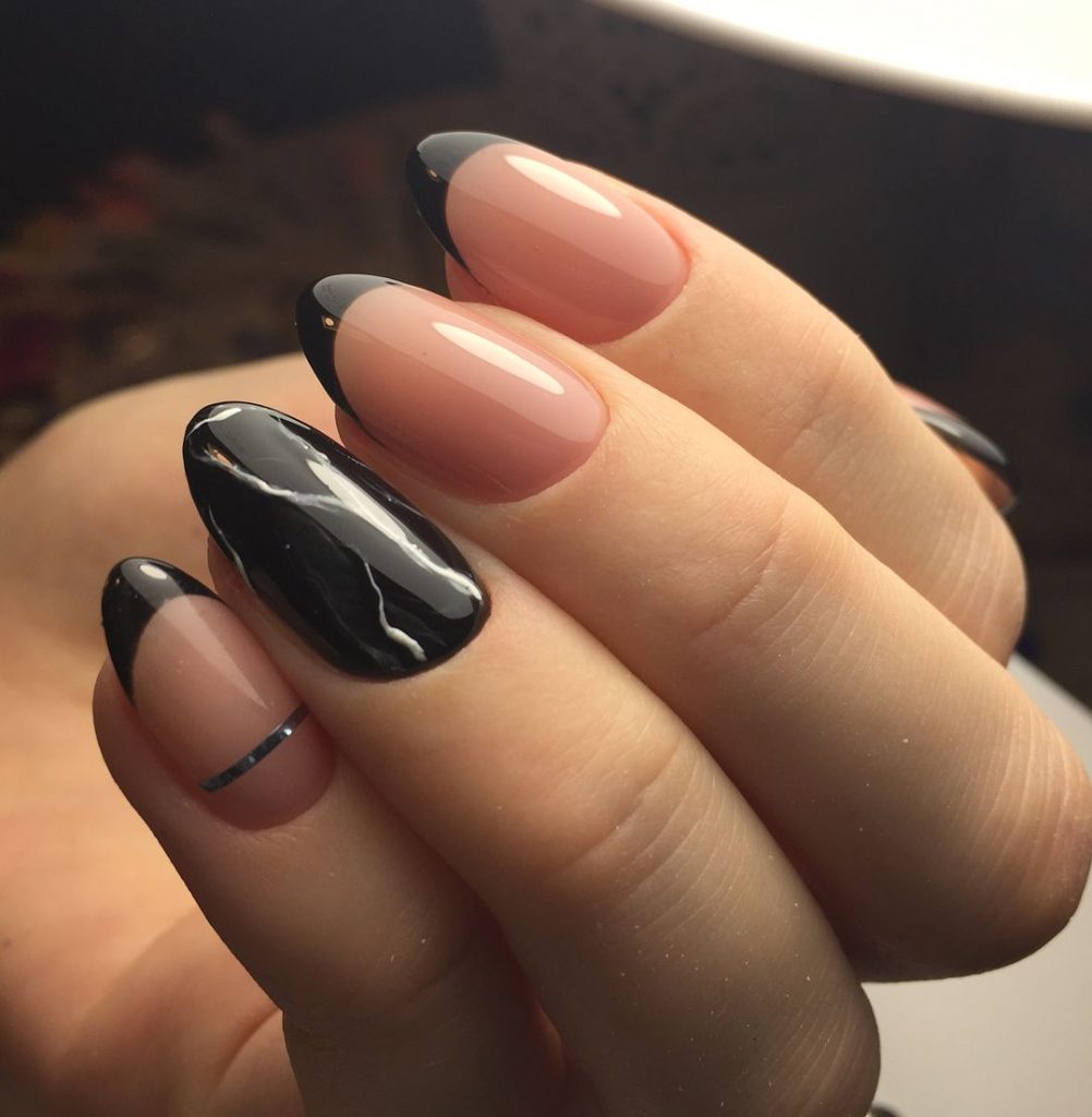Френч на короткие ногти фото дизайн 2019 гель лак