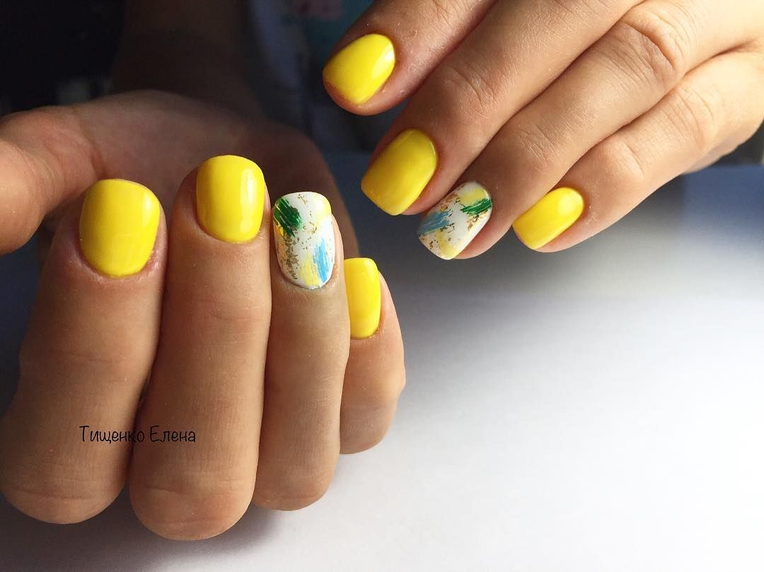 Лимонный дизайн ногтей. Ногти желтого цвета. Маникюр на короткие ногти желтого цвета. Ногти в желтых тонах. Жёлтый маникюр на короткие ногти.