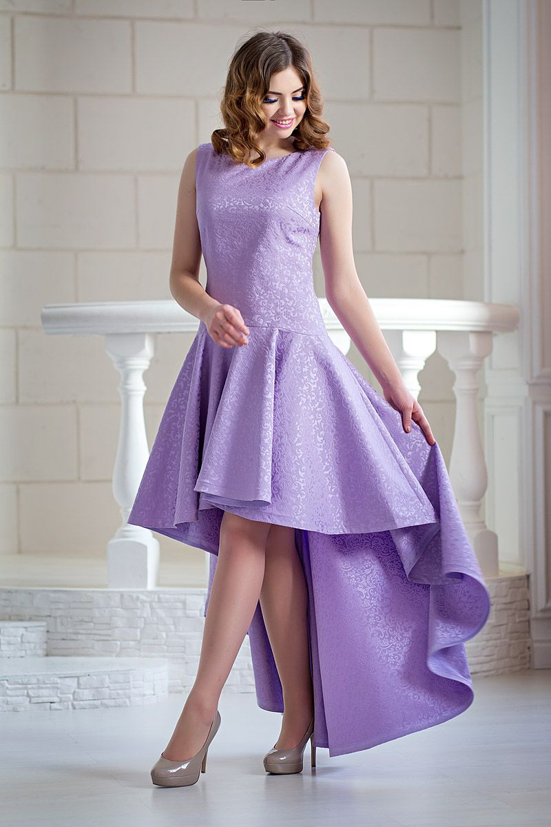 Модное сиреневое платье: ТОП-7 стильных повседневных и вечерних образов