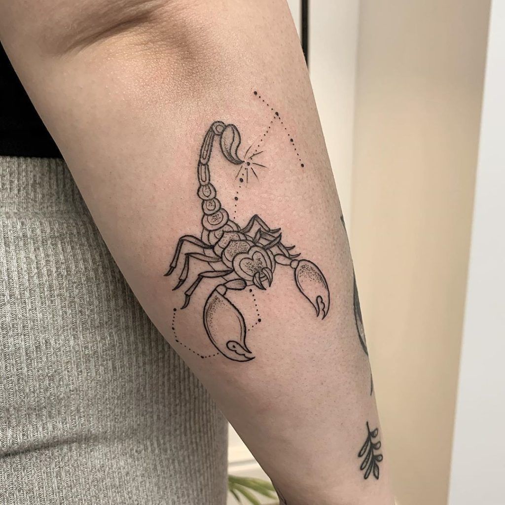 Значение татуировок со знаком Зодиака Скорпион (45+ фото)
