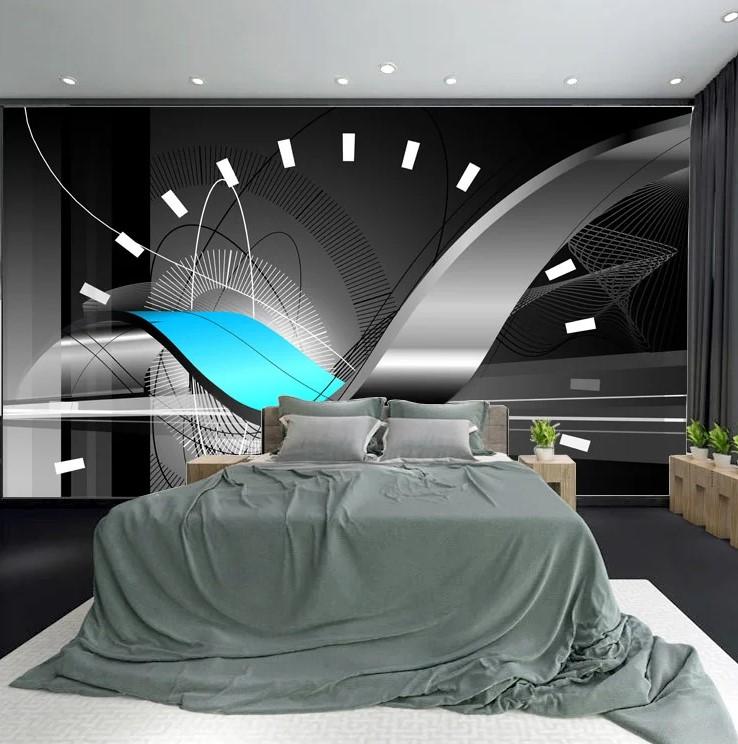 Фотообои 3Д в интерьере спальни